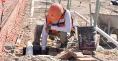 El trabajo registrado en la construcción bajó un 15,4%