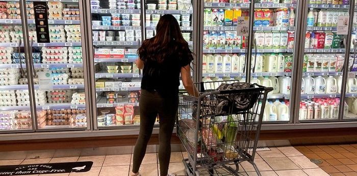 El consumo real en los supermercados quedó casi un 17% por debajo de la inflación