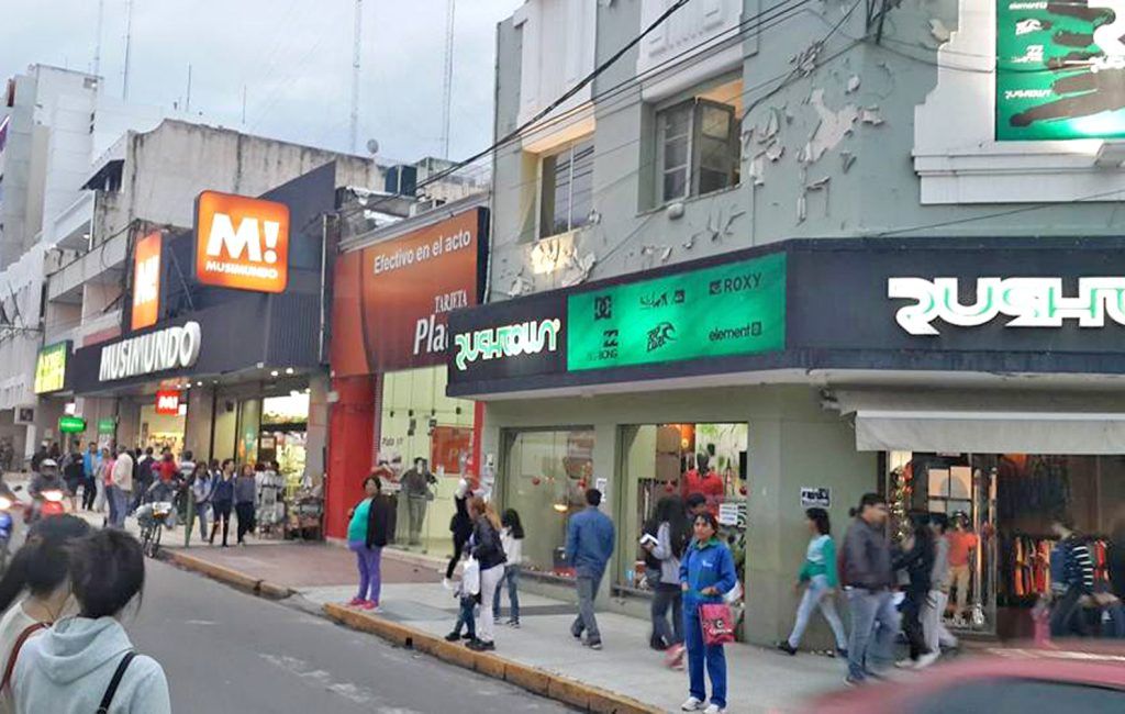 En julio las ventas en los comercios riojanos cayeron un 10%