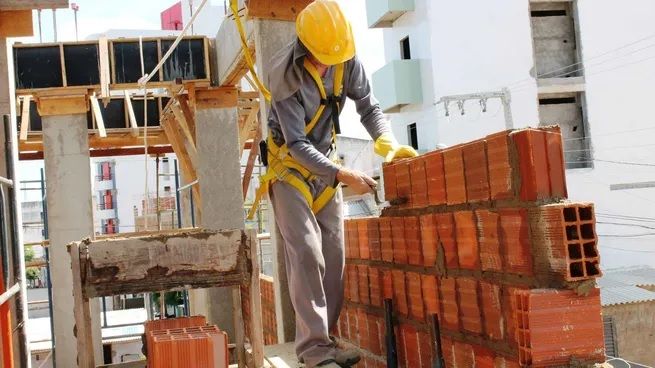 En abril creció un 16,8% el trabajo registrado en la construcción