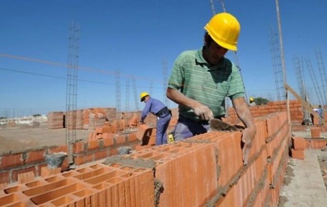 El empleo registrado en la construcción bajó casi un 63% en septiembre