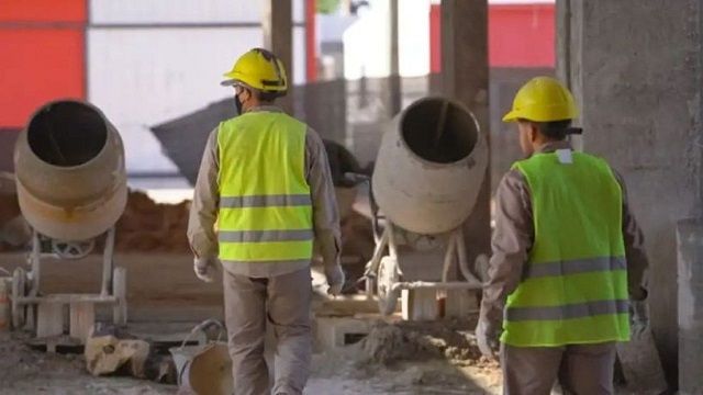 El trabajo registrado en la construcción bajó un 18%