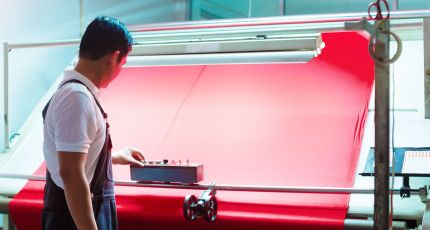 Las textiles usan el 45,3% de su capacidad instalada